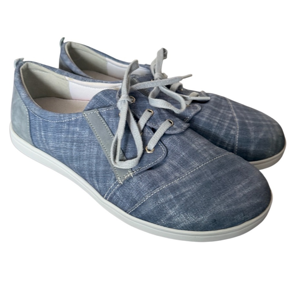 SAS Marnie Women's Blue Lace Up Sneakers-Size 11W